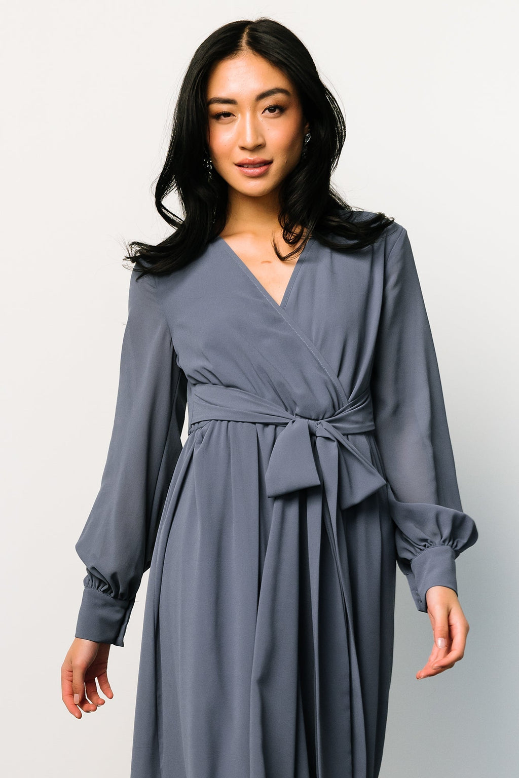 Lydia Maxi Dress | Slate Blue